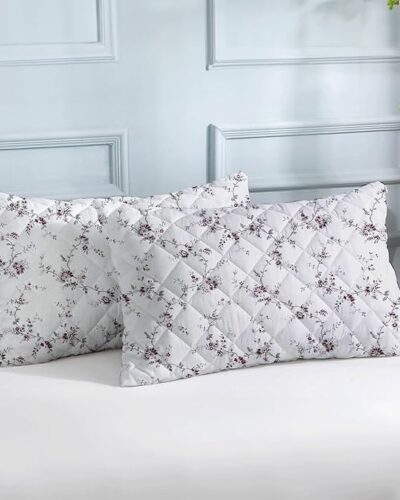 Cotton Quilted Pillow Cover