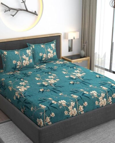 Cotton Elastic Fitted Bedsheet